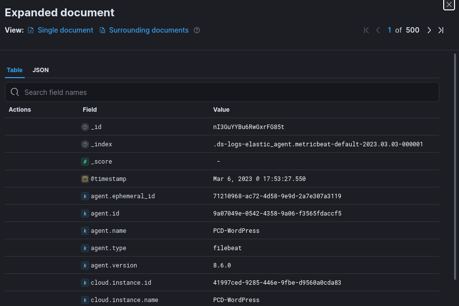 Elastic Document